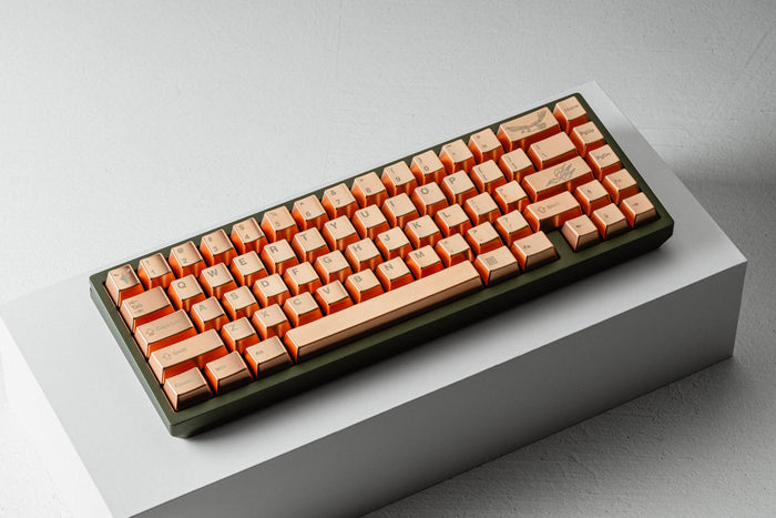 Awekeys Metal Keycaps Set - Copper Eagle
