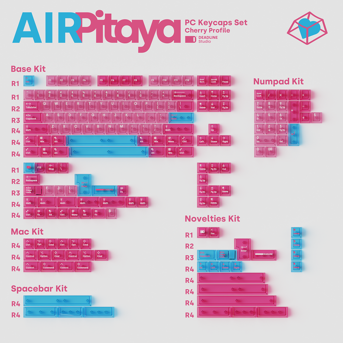 Deadline Air Pitaya Keycaps