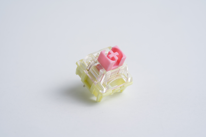 TTC Gold Pink Linear Switches