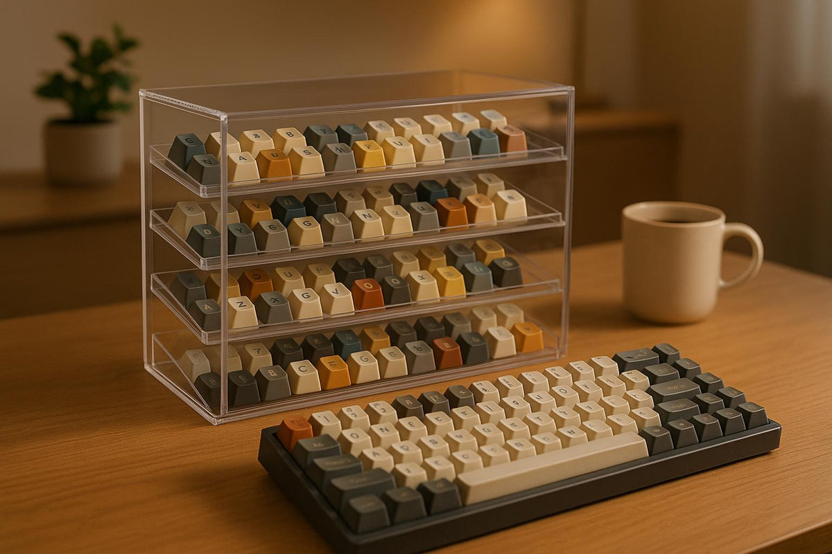 Ultimate Guide to Keycap Storage and Display