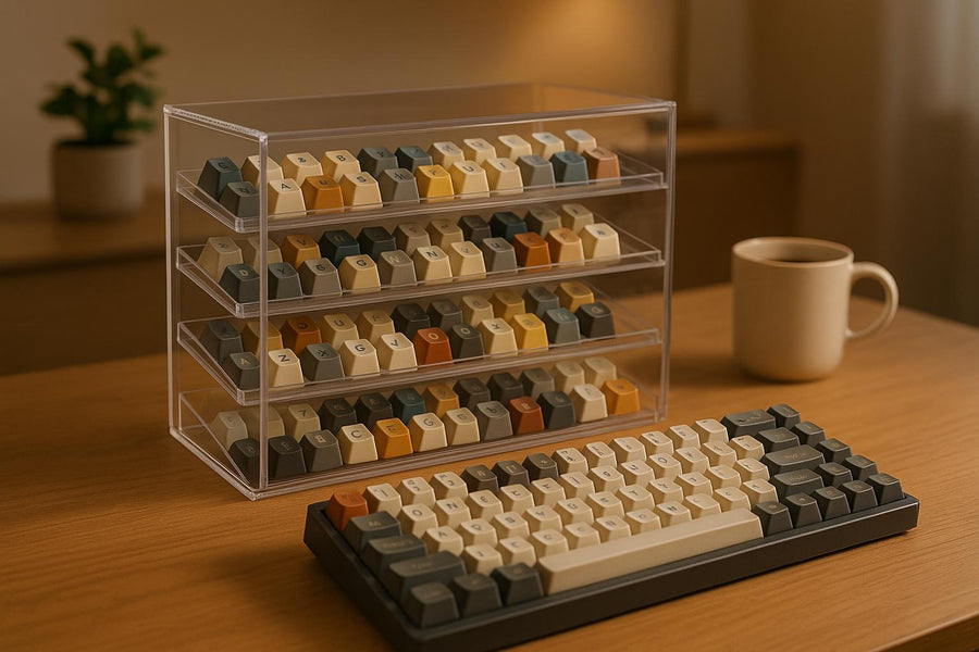 Ultimate Guide to Keycap Storage and Display