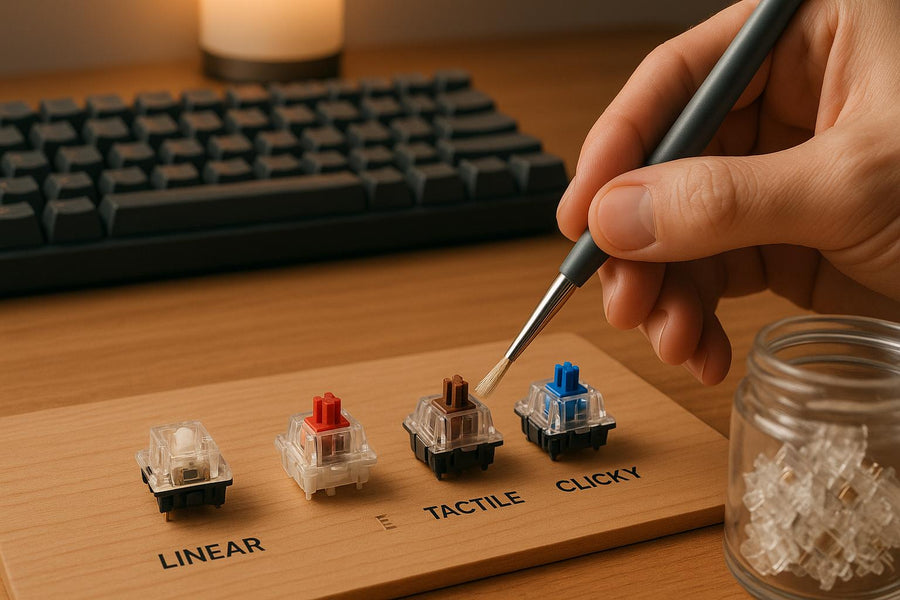 Switch Modding Basics: Lubing Linear, Tactile, Clicky
