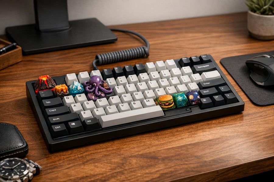 Artisan Keycaps vs. Mass-Produced Keycaps