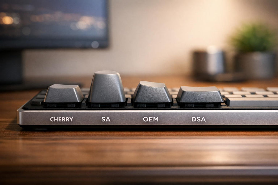 Keycap Profiles Explained: Cherry, SA, OEM, DSA