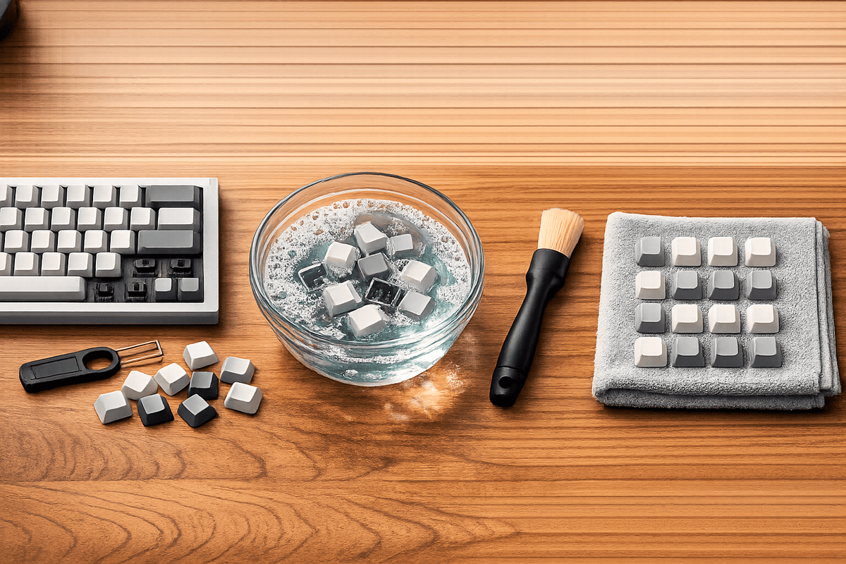 How to Clean Keycaps: Step-by-Step Guide