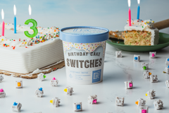 DK Creamery - Birthday Cake for Mechanical Keyboards - In celebration of our 3rd anniversary, we’d like to present