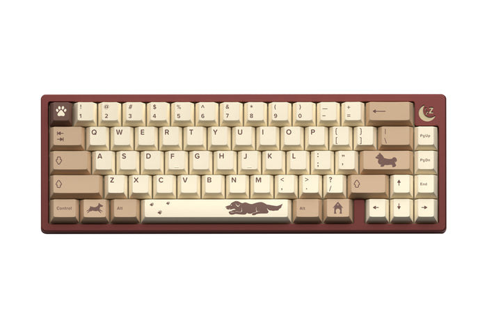 PBT Doggie Keycaps