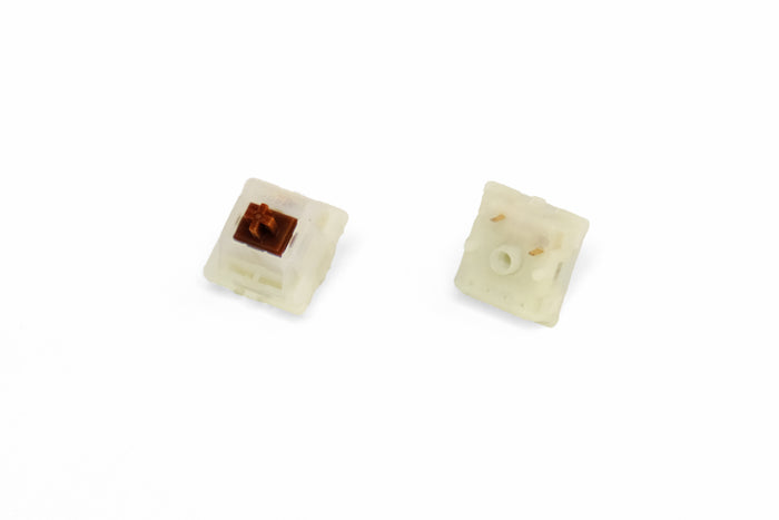 Gateron CAP V2 Milky Brown/Golden Brown Switches