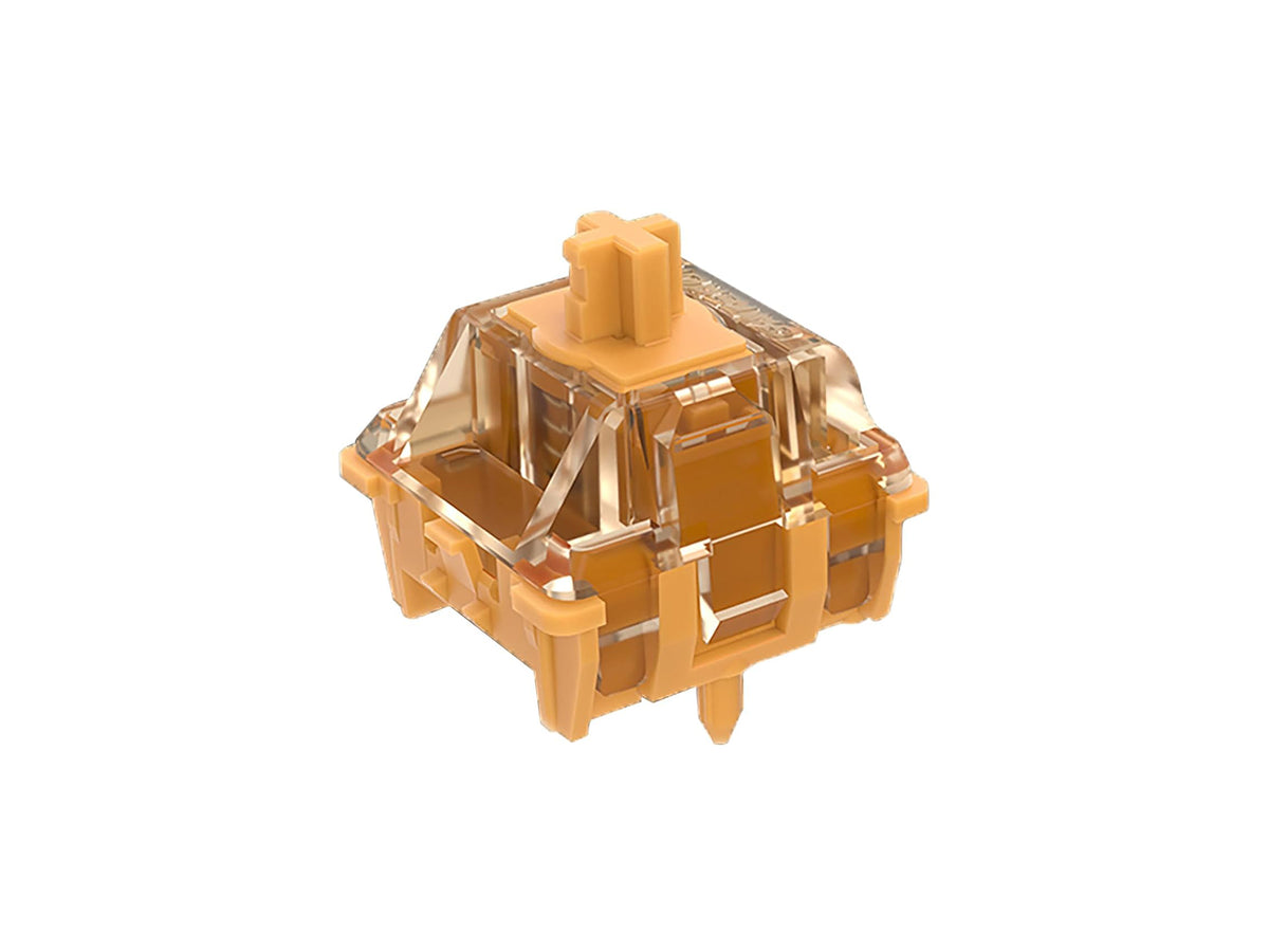 Gateron Magnetic Orange Linear Switches - Gateron Magnetic Orange Linear Switches feature patented mag