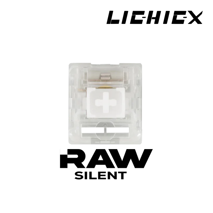 Lichicx Raw Silent Linear Switches - Lichicx Raw Switches are silent linear switches designed by
