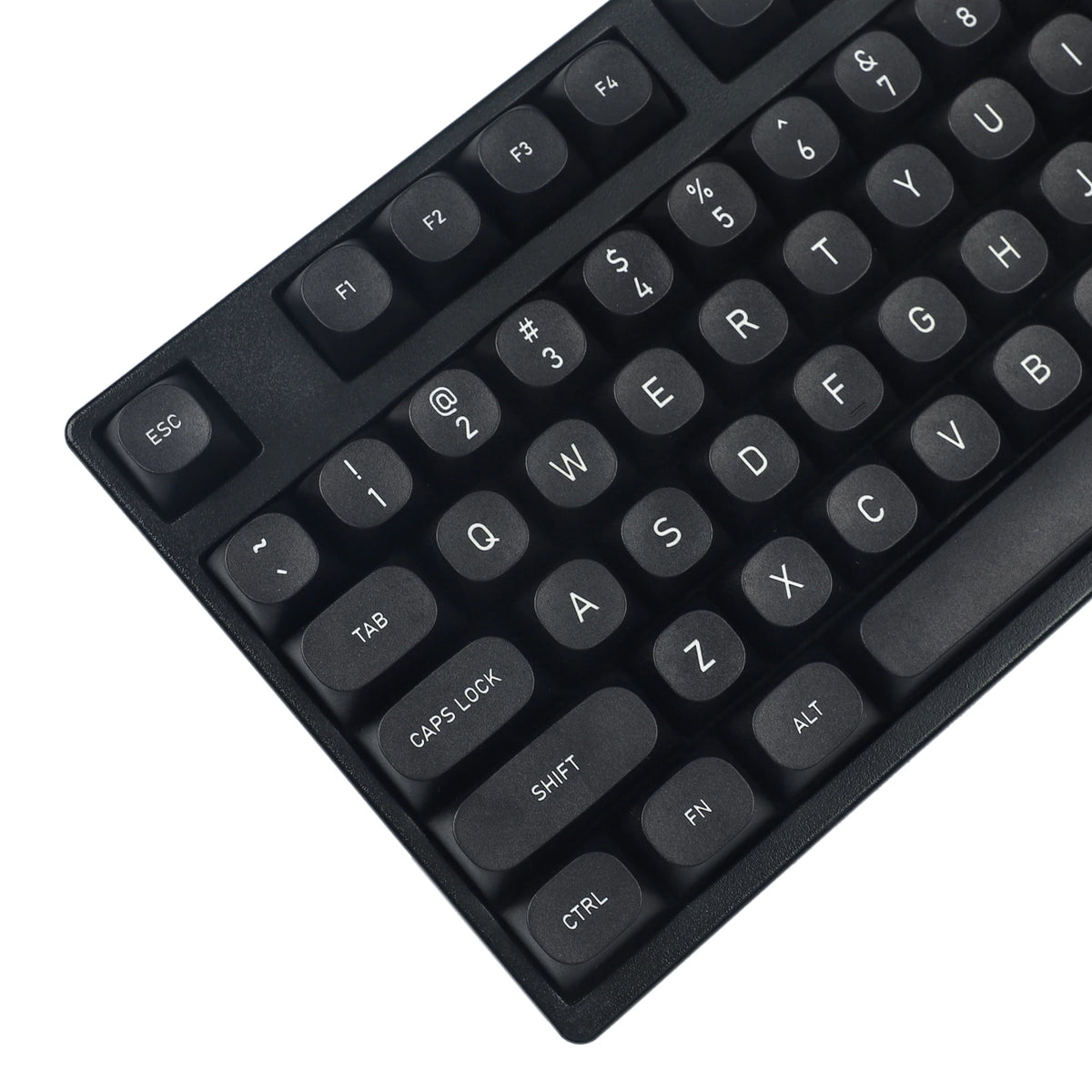 KBDFans MA Black PBT Keycaps for Mechanical Keyboards - Upgrade your mechanical keyboard with MA profile Black PBT K