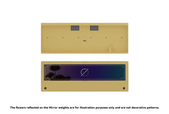 Yellow Case with Mirror Chroma Weight