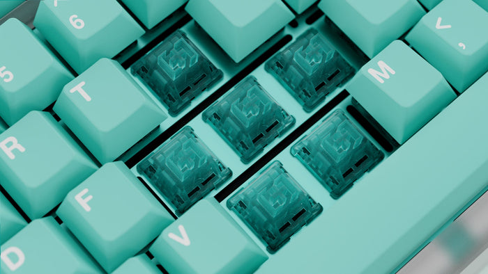 WS Akuamarin Linear Switches (10 Pack) by Meletrix