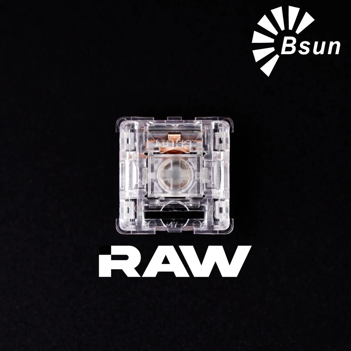 BSUN Raw Tactile Switches - BSUN Raw Switches, designed by Geon for a truly 'raw' experi
