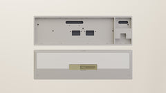 Spray-coated Retro White White ALU Weight PVD Golden Badge