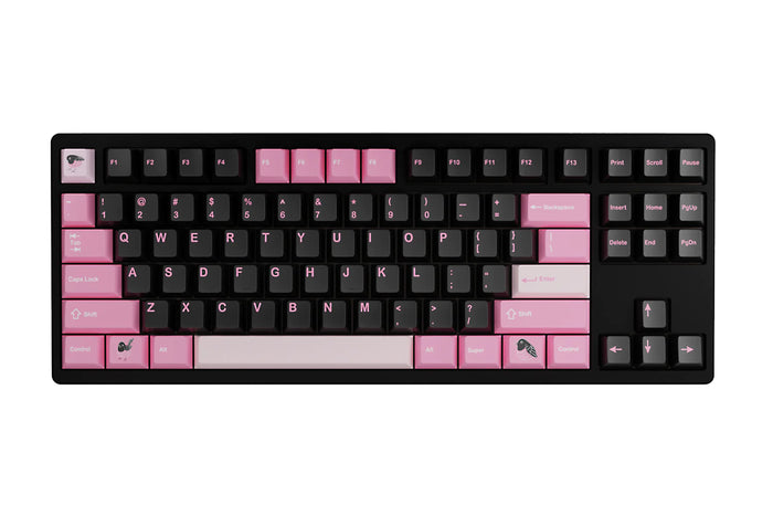 kfaPBT Pink Robin Keycaps
