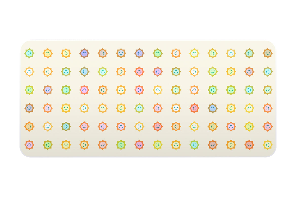 Sunny Side Up Deskmats Deskpad - Sunny Side Up matching deskmats, designed by Nhils