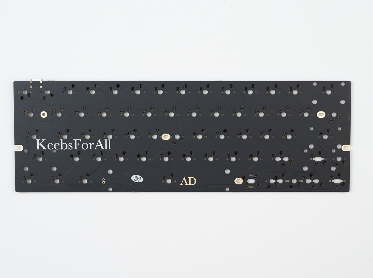 Freebird 60% Hot-Swap PCB (Rev2) for Mechanical Keyboards - Modular Hot Swap 60% PCB